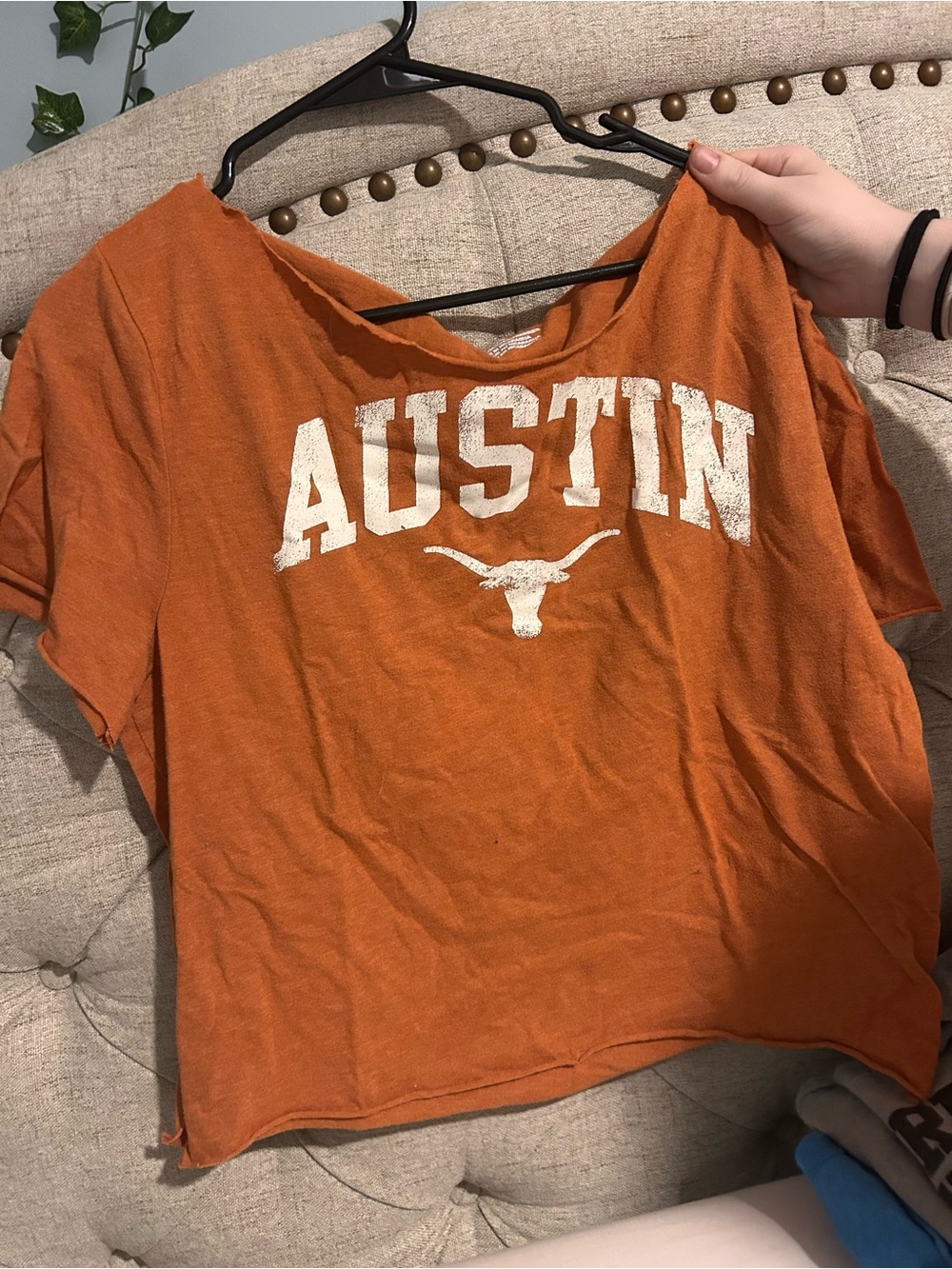 Austin Graphic Women's Short-Sleeve Tee - Rust Orange